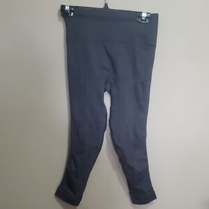 Lululemon Zone In Tight Compression Leggings In Dark Slate Size 4